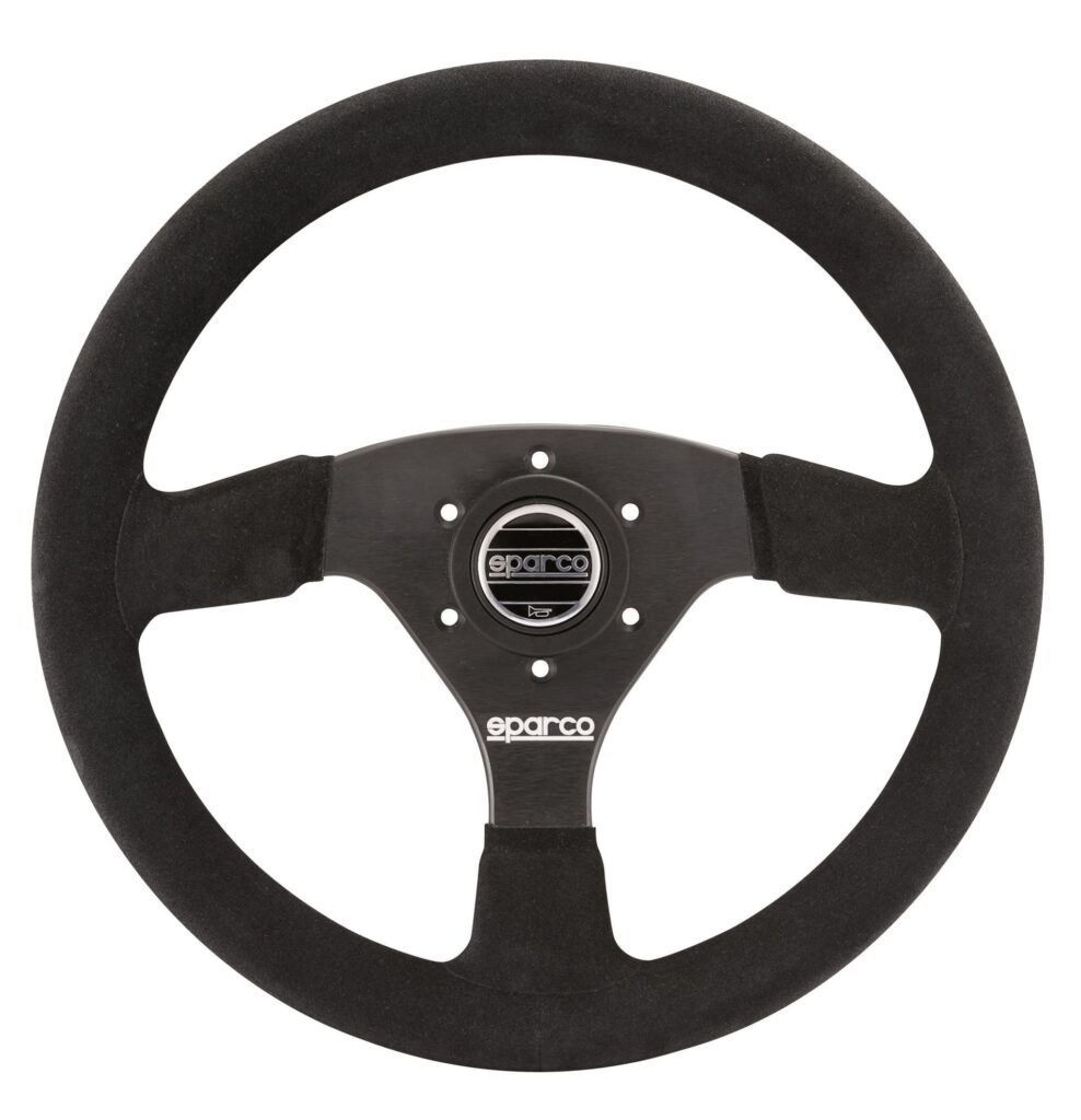 R323 SUEDE STEERING WHEEL