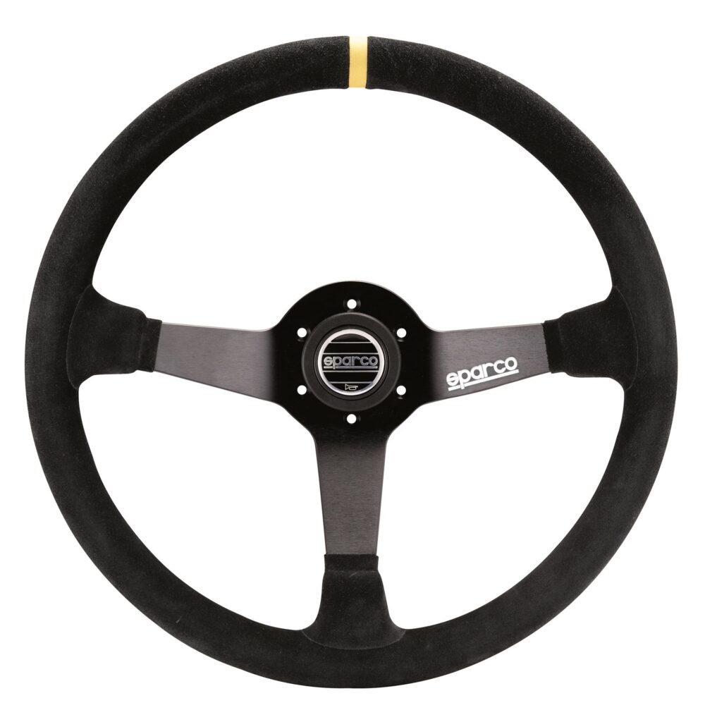 R368 SUEDE STEERING WHEEL