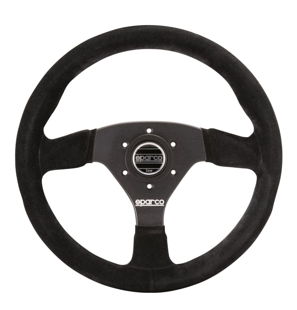 R383 SUEDE STEERING WHEEL