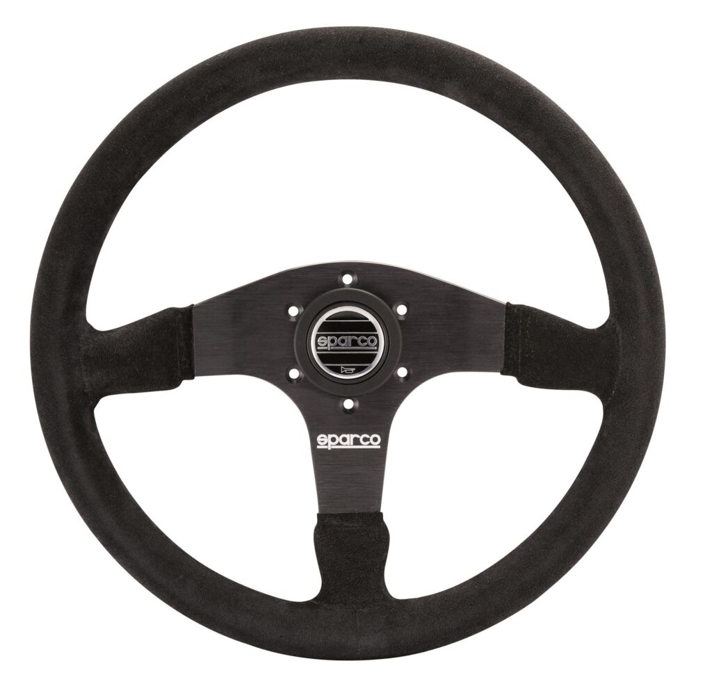 R375 SUEDE STEERING WHEEL