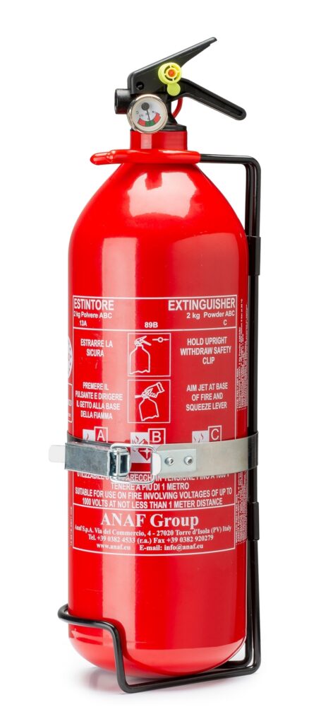 2KG POWDER ABC HANDHELD FIRE EXTINGUISHER