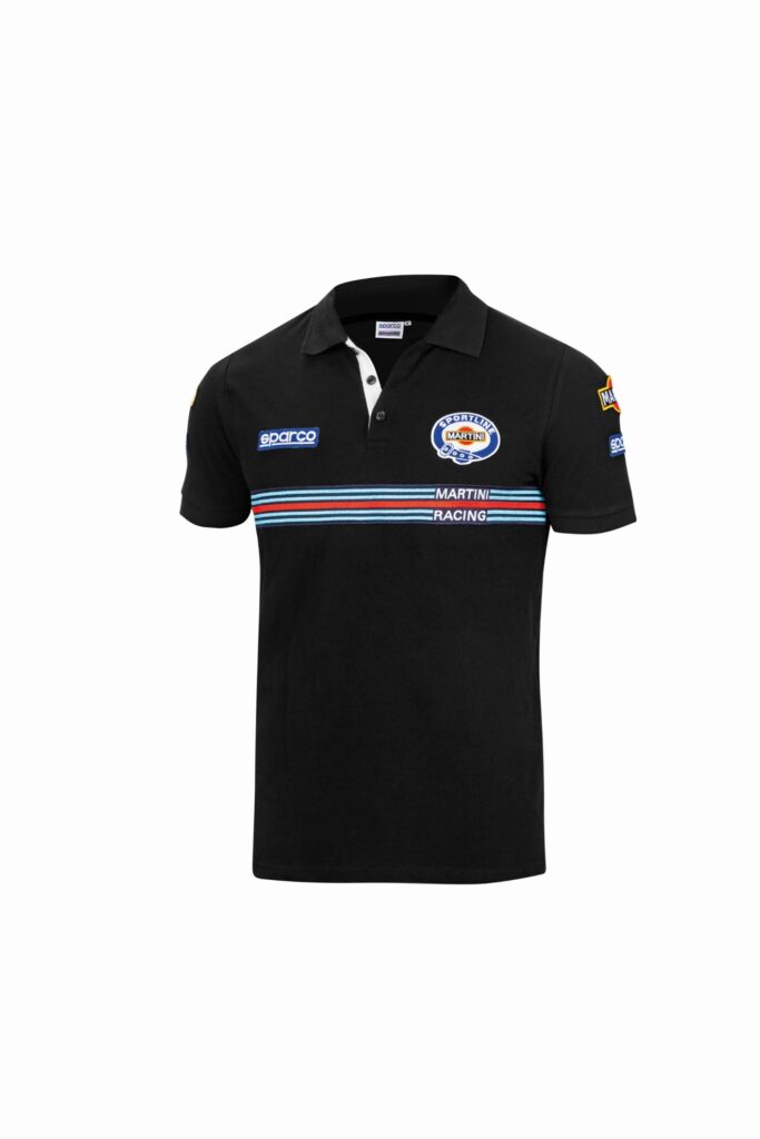 MARTINI POLO SHIRT PATCHES